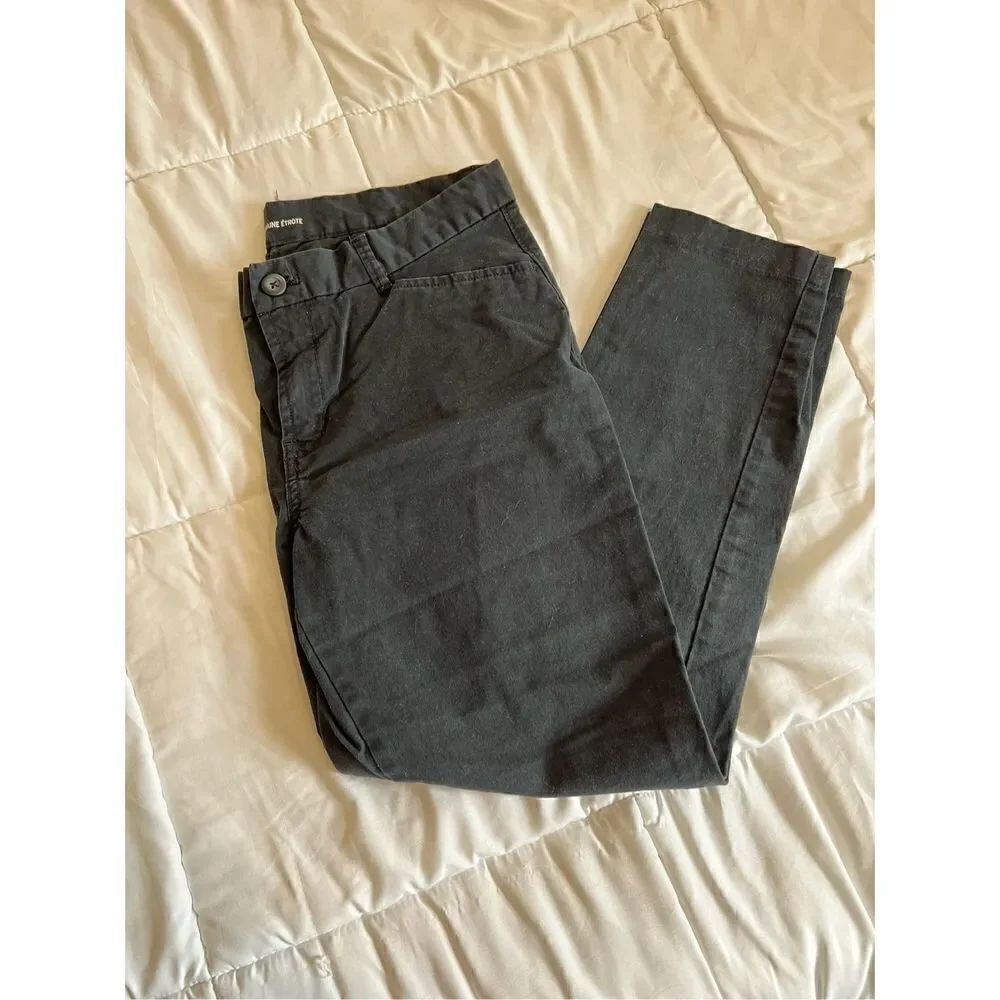 Gap black Khakis by Gap slim city pants size 10